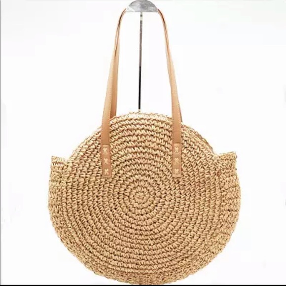 Trendy Straw Tote - Picture 3 of 7